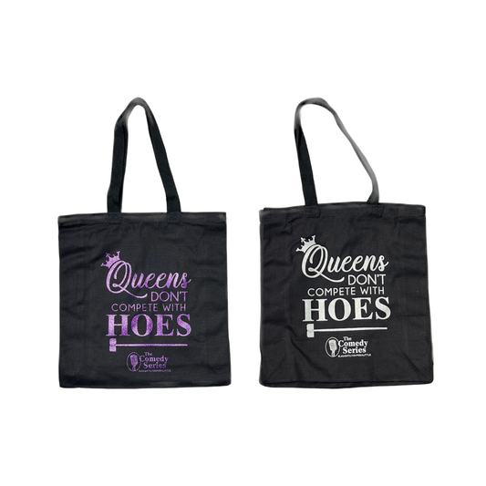 "Queens don't compete" Tote Bag
